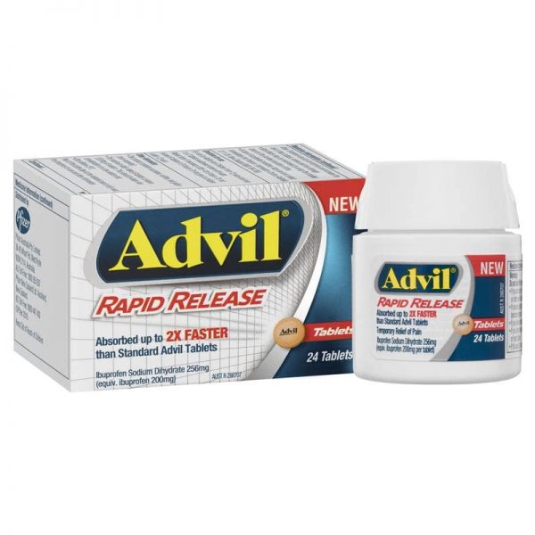 Advil Rapid Release 24 Tablets