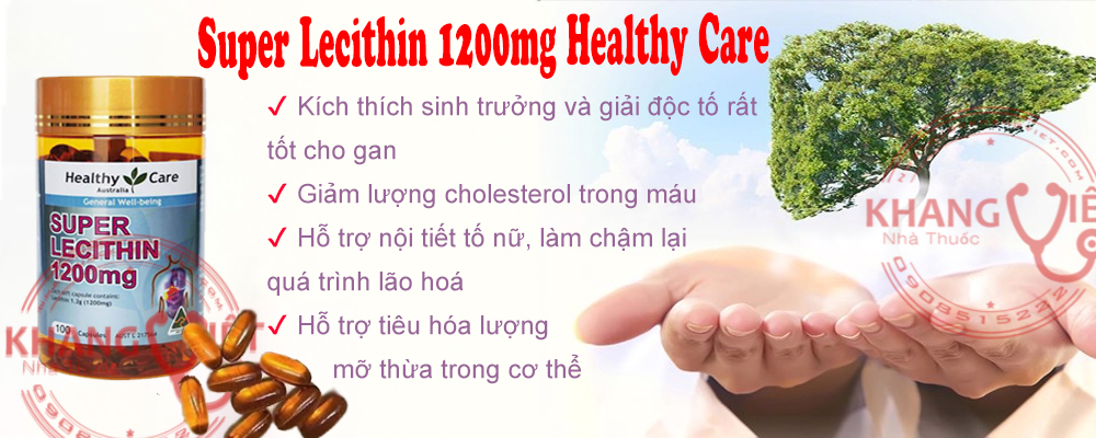 Super Lecithin 1200mg Healthy Care