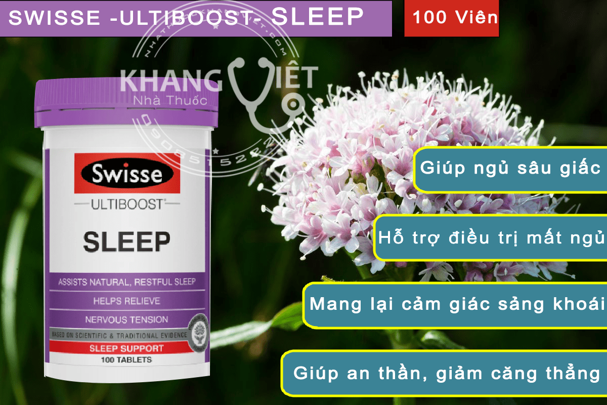 Viên Ngủ Ngon Mơ Đẹp – Swisse Ultiboost Sleep Min (1)