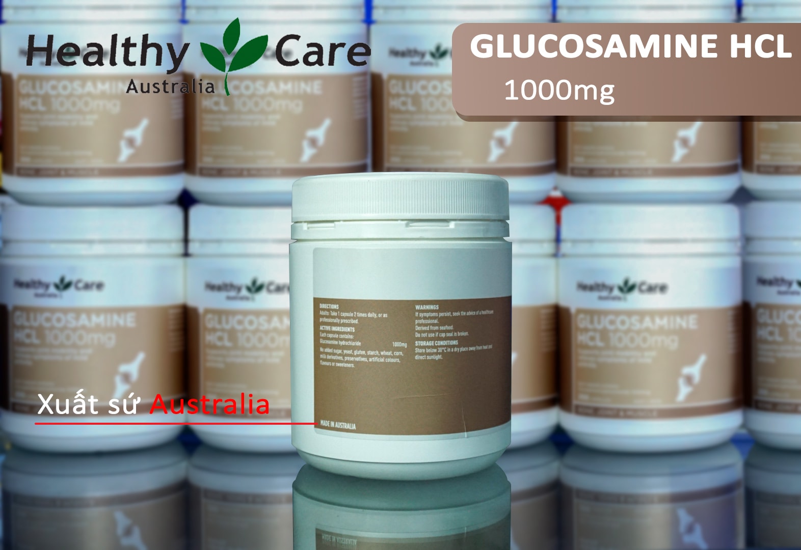 viên uống bổ xương khớp Glucosamine HCL