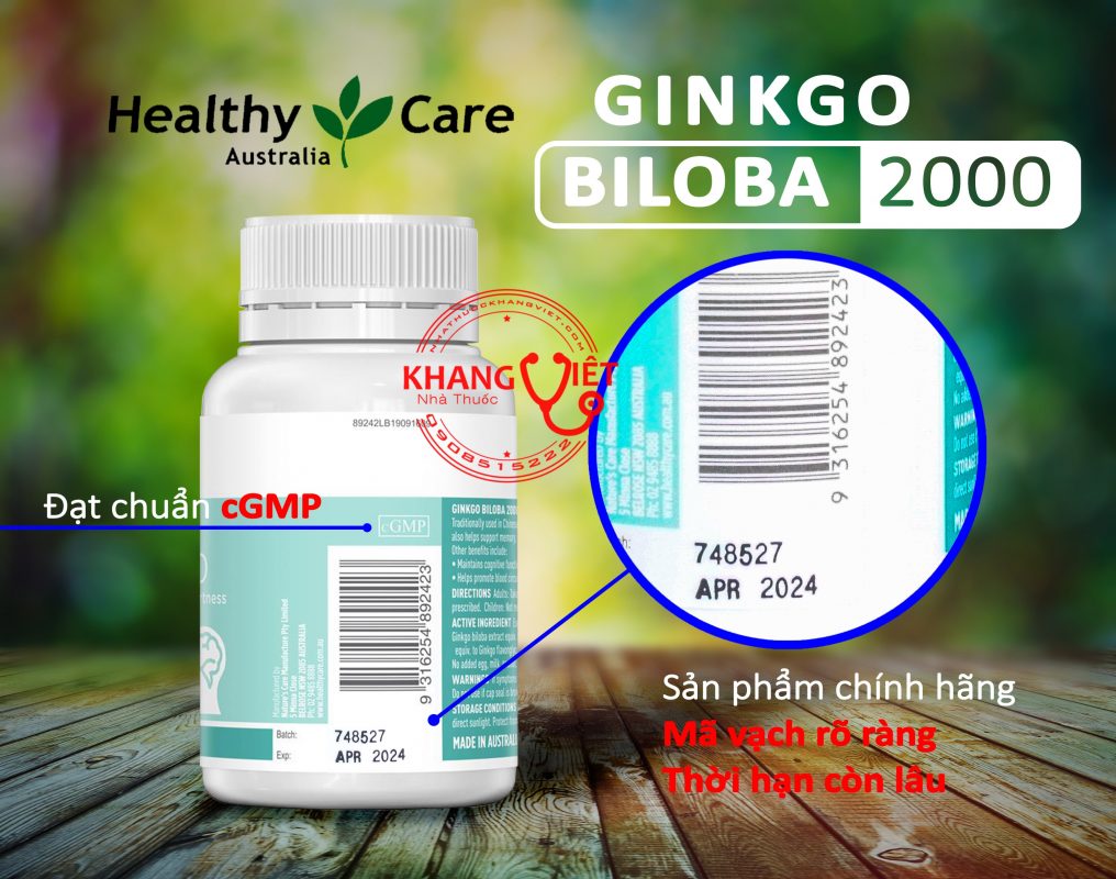 Thuốc Ginkgo Biloba