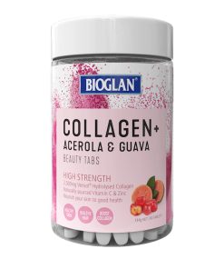 Viên uống bổ sung BIOGLAN Collagen+ Acerola & Guava