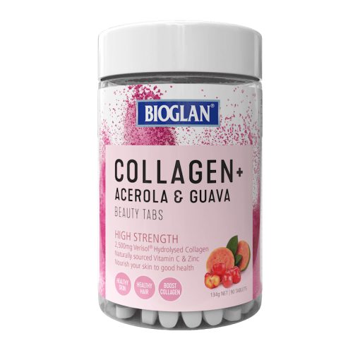 Viên uống bổ sung BIOGLAN Collagen+ Acerola & Guava