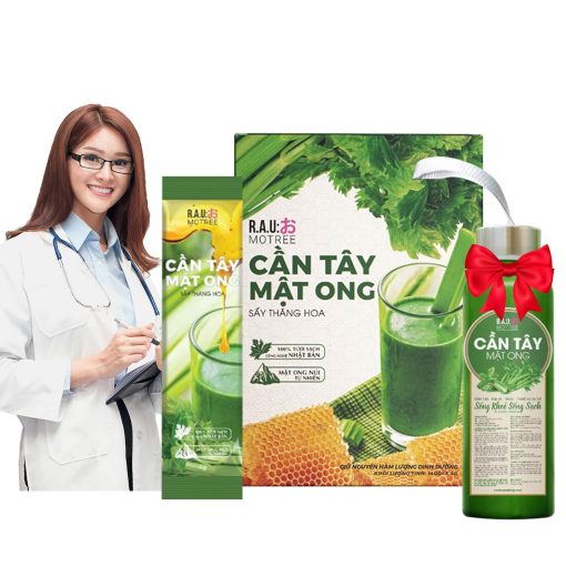 bột cần tây mật ong motree