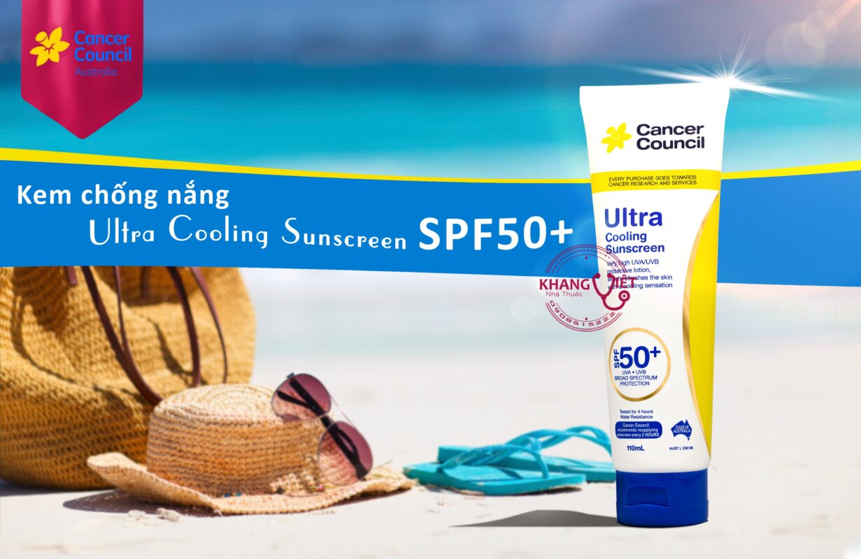 Kem Chống Nắng Cancer Council Cooling Sunscreen
