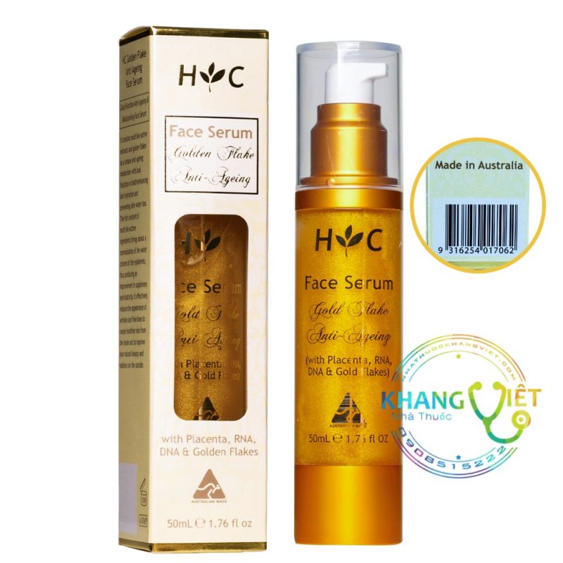 FACE SERUM GOLD FLAKE ANTI-AGEING HEALTHY CARE