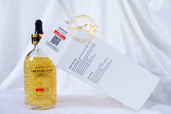 Serum Tinh Chất Vàng 24k Pure Gold Ampoule 100ml của Úc - Ngăn lão hóa dưỡng trắng da