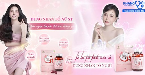 Review “Dung nhan tố nữ ST” bổ sung nội tiết tố nữ có thật sự tốt?