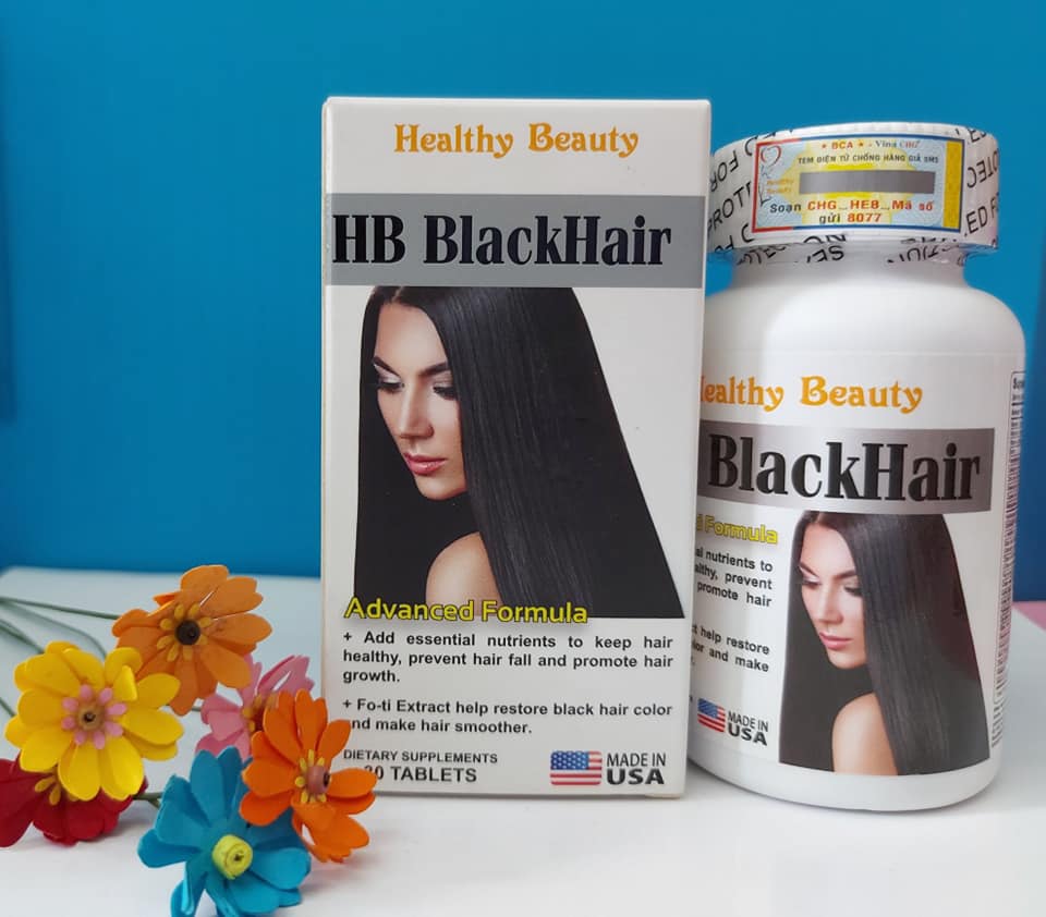 Viên uống HB Black Hair chống bạc tóc, rụng tóc hiệu quả - Nhà Thuốc Khang  Việt