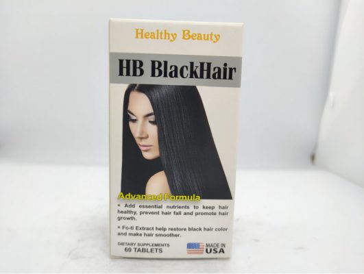 Vien Uong Chong Bac Toc Rung Toc Hb Black Hair Tu Healthy Beauty