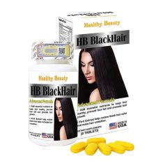 Vien Uong Chong Bac Toc Rung Toc Hb Black Hair Tu Healthy Beauty