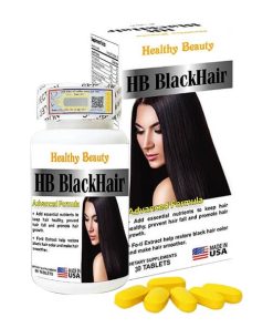 Vien Uong Chong Bac Toc Rung Toc Hb Black Hair Tu Healthy Beauty