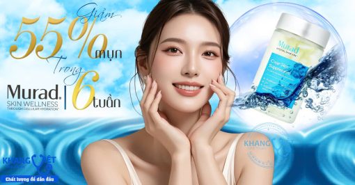 Viên uống trị mụn Murad Clear Skin Supplement mẫu mới – Sạch mụn, ngừa thâm