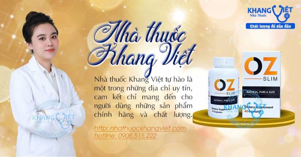 Viên uống giảm cân Oz Slim 40 viên chính hãng của Mỹ