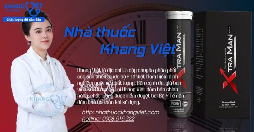 Viên sủi Xtraman chính hãng mẫu mới tăng cường sinh lý nam giới