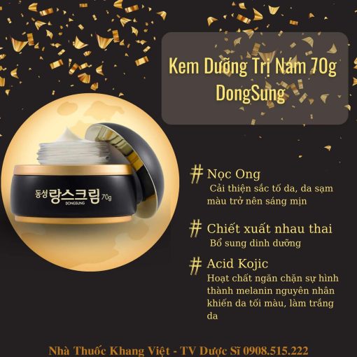 Kem Trị Nám Dongsung