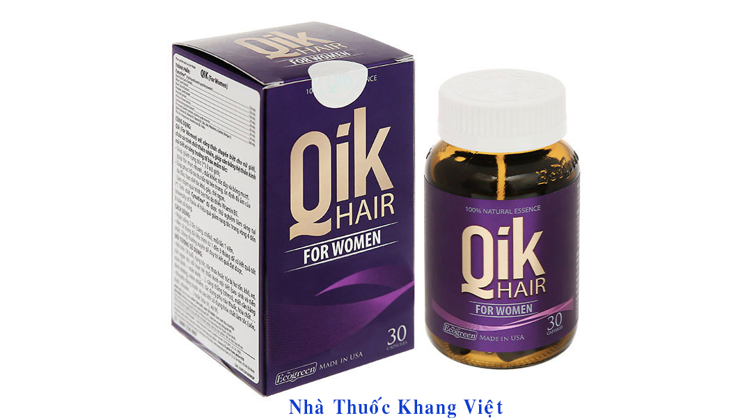 Thuốc Mọc Tóc Nhanh Qik Hair For Women