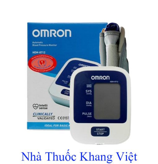 Máy đo Huyết áp Omron Hem 8712 Máy đo Huyết áp Hàng đầu Nhật Bản