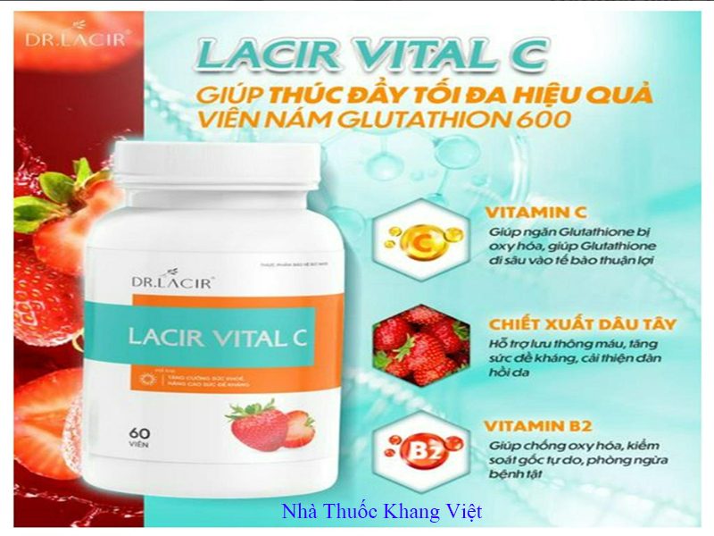 Thành Phần Của Viên Uống Vitamin C Dr. Lair