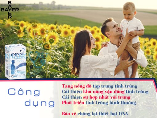 Công Dụng Của Menevit 90 Viên