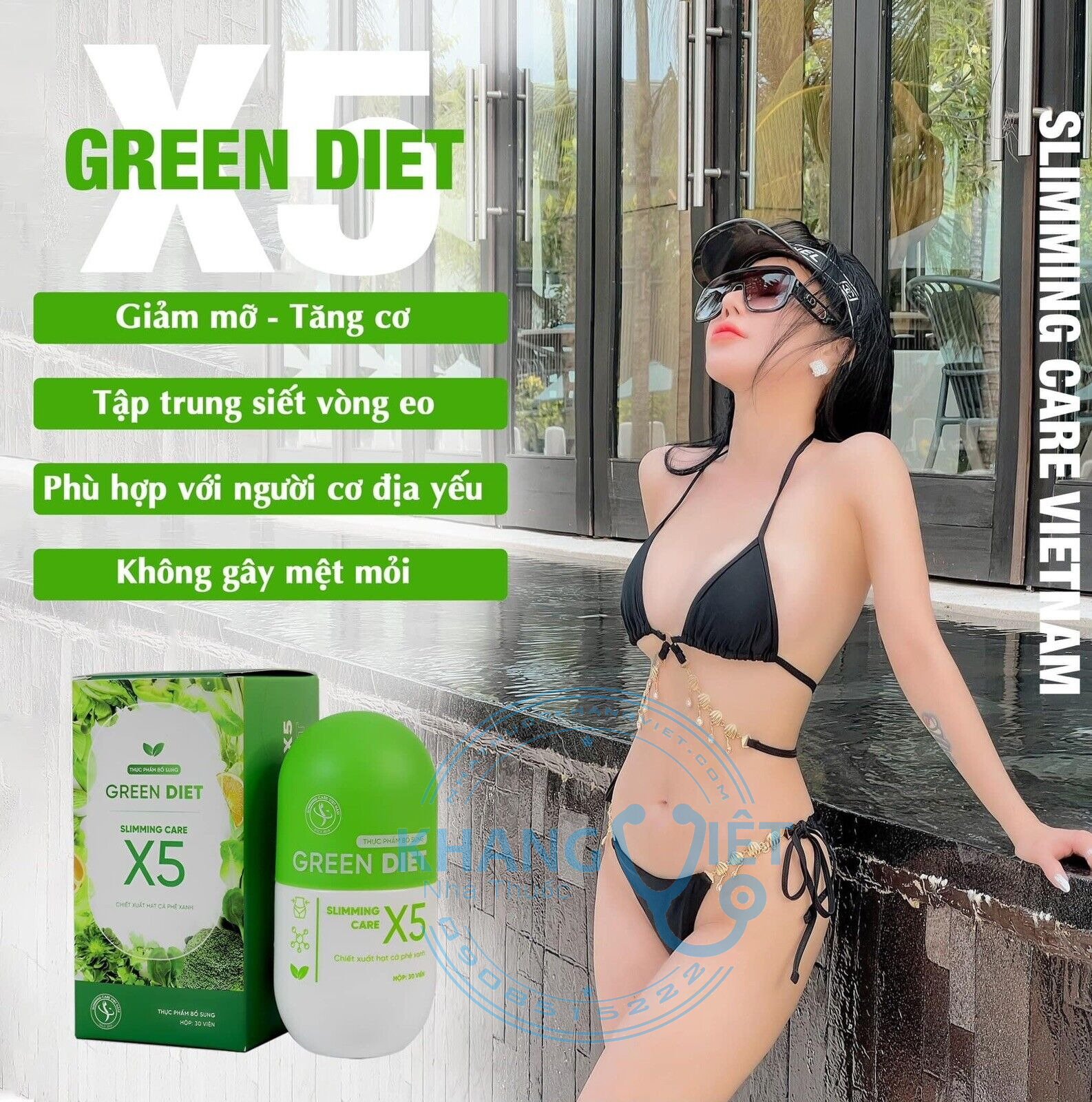 Công Dụng Của Thảo Mộc Giảm Cân Green Diet Slimming Care X5