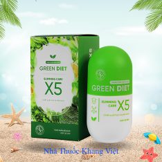 Thảo mộc giảm cân Green Diet Slimming Care X5