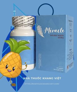 Viên Uống Trắng Da Chống Lão Hóa, điều Trị Nám Miracle Double Extra