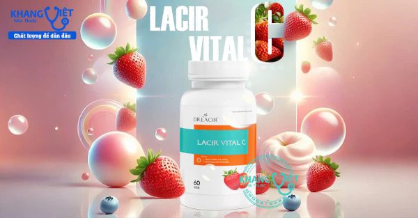 Vitamin C Dr Lacir – Glutathione 600 giúp da trắng sáng, khỏe mạnh