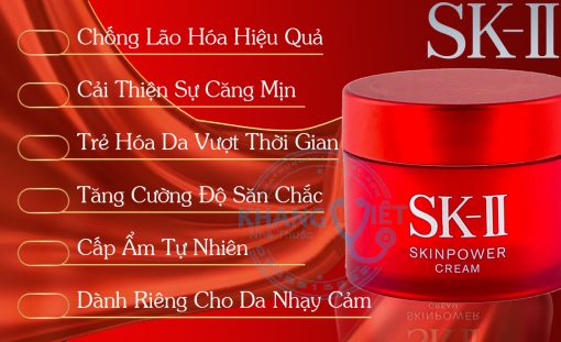 Công Dụng Kem Chống Lão Hóa Mẫu Mới Sk Ii Skinpower Cream