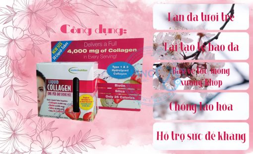 Lợi Ích Của Nước Bổ Sung Collagen Cao Cấp Easy To Take Liquid Tube