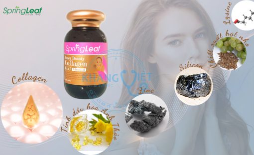 Thành Phần Của Viên Uống Collagen 6 In 1 Spring Leaf Inner Beauty