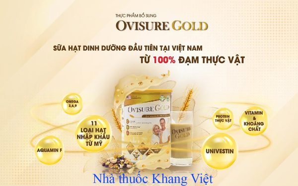 Thành Phần Sữa Hạt Ovisure Gold
