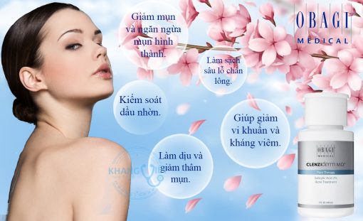 Công Dụng Của Toner Bha Obagi Clenziderm Md Pore Therapy