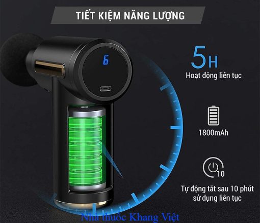 Pin Của Súng Massage Cầm Tay Fascial Gun Osk 8024