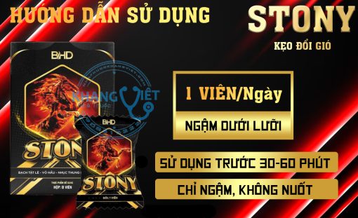 Kẹo đổi gió Stony chính hãng tăng cường sinh lý