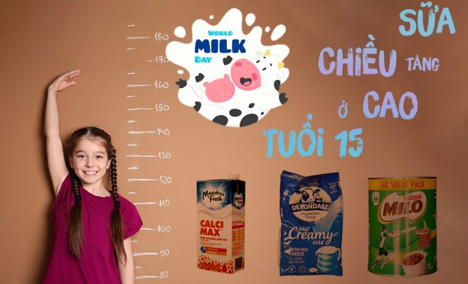 Sữa Tăng Chiều Cao Cho Trẻ 15 Tuổi