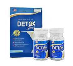 Viên uống giảm cân Detox Slimming Capsules 2 lọ 42 viên – Cho vóc dáng thon gọn tự nhiên