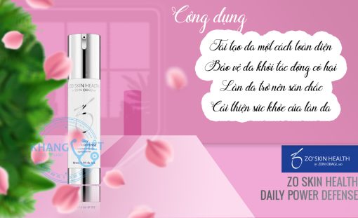 Toner Zo Skin Health Daily Power Defense 50ml phục hồi da, chống lão hóa đỉnh cao