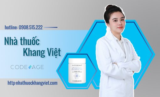 Viên uống trắng da Antioxidant Codeage Liposomal Glutathione