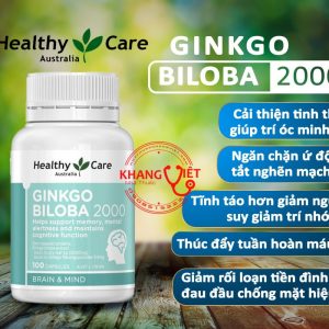 Cong dung cua Ginko Biloba 2000 Healthy Care