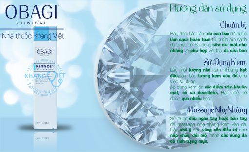 Kem Dưỡng OBAGI Retinol 0.5 Retexturizing Cream chính hãng