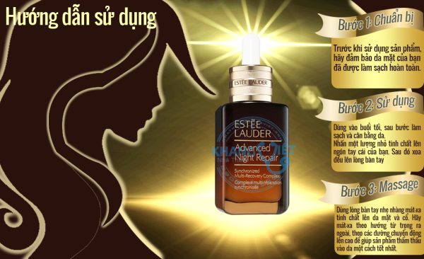 Huong dan su dung Estee Lauder Advanced Night Repair Synchronized Multi Recovery