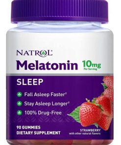 Kẹo ngủ ngon Natrol Gummies Melatonin 10mg của Mỹ có tốt không?