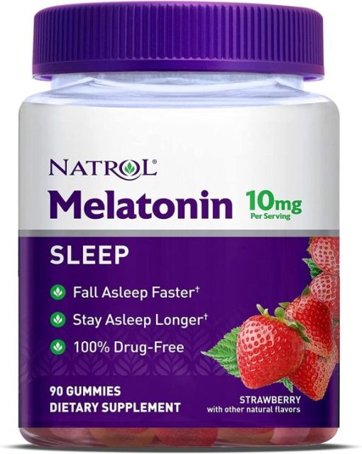 Kẹo ngủ ngon Natrol Gummies Melatonin 10mg của Mỹ có tốt không?