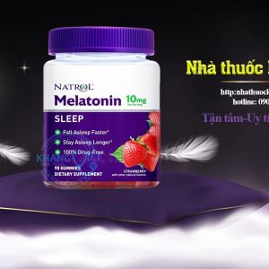 Nha Thuoc Khang Viet Dia Diem Tin Cay Cho Natrol Gummies Melatonin 10mg