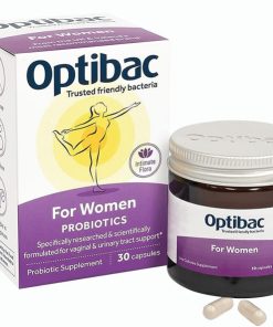 Optibac tím For Women men vi sinh bổ sung lợi khuẩn cho phụ nữ