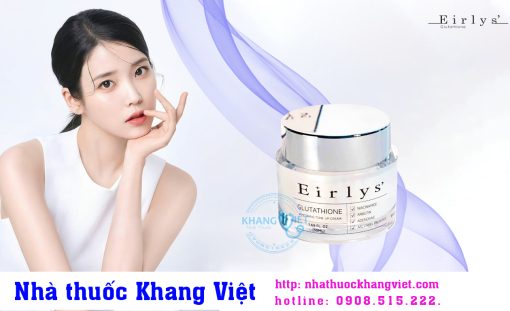 Kem trị nám trắng da Glutathione Niacinamide Eirlys Hàn Quốc chính hãng