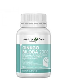 Bổ não Ginkgo Biloba 2000 Healthy Care