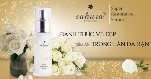 Cong dung Sakura Super Restorative Serum