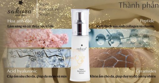 Sakura Super Restorative Serum chống lão hoá